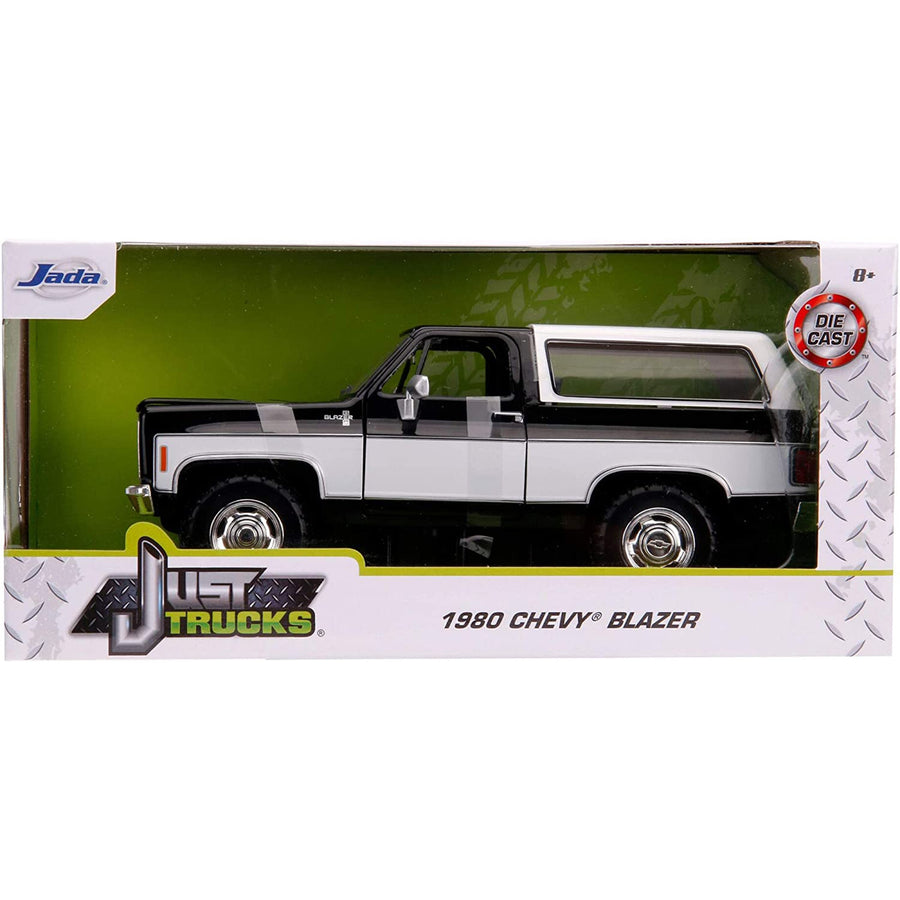Jada JA31592 – JADA 1/24 JT – '80 CHEV BLAZER K5 SCHWARZ/WEISS