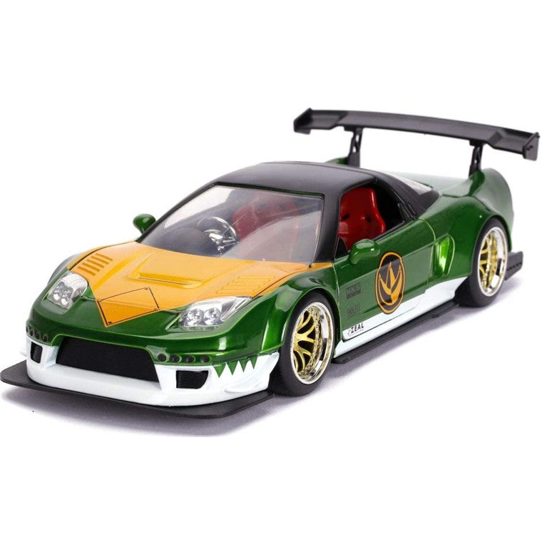 Jada JA31909 - JADA 1/24 HWR '02 HONDA NSX MIT GREEN RANGER