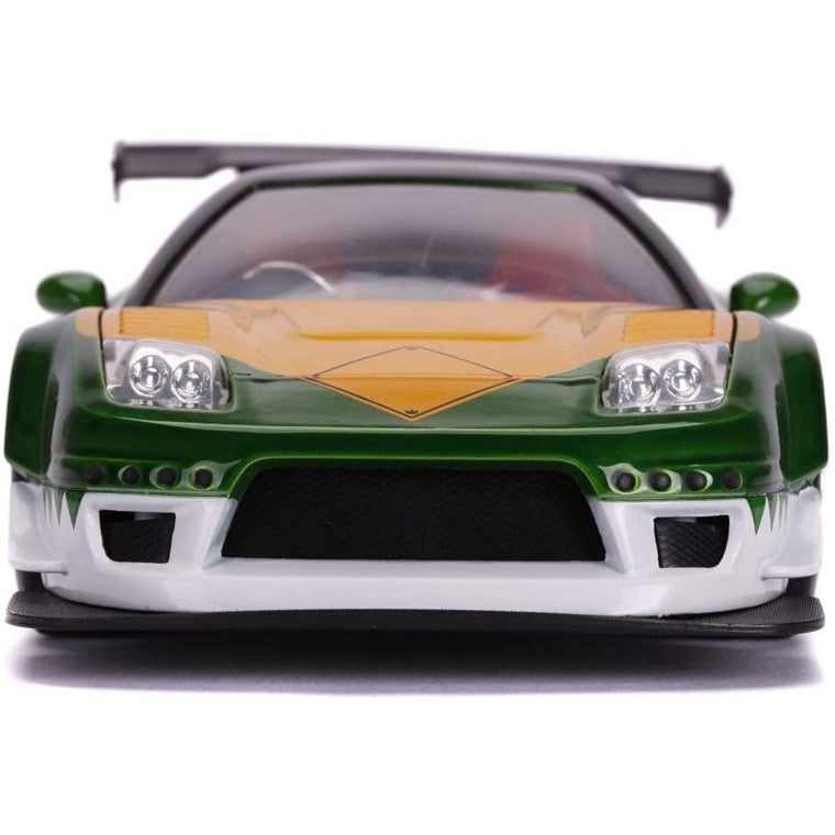 Jada JA31909 - JADA 1/24 HWR '02 HONDA NSX MIT GREEN RANGER