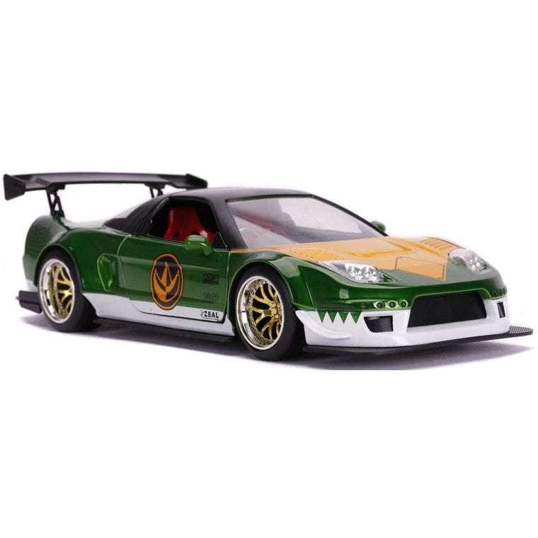 Jada JA31909 - JADA 1/24 HWR '02 HONDA NSX MIT GREEN RANGER