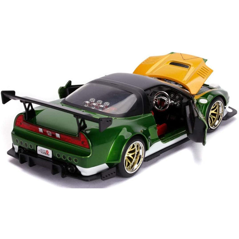Jada JA31909 - JADA 1/24 HWR '02 HONDA NSX MIT GREEN RANGER