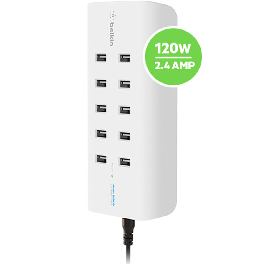 Belkin B2B139AU - 10-PORT USB-A CHARGING STATION 2.4 AMPS