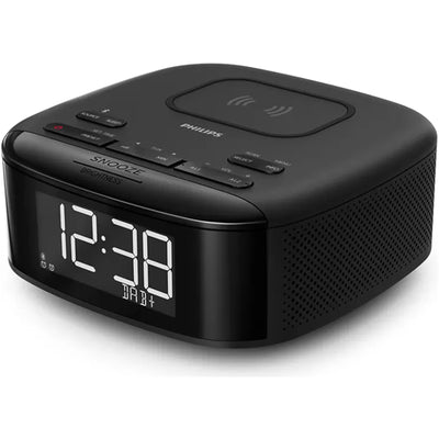 Philips TAR7705 Bluetooth Clock Radio with Qi Charging