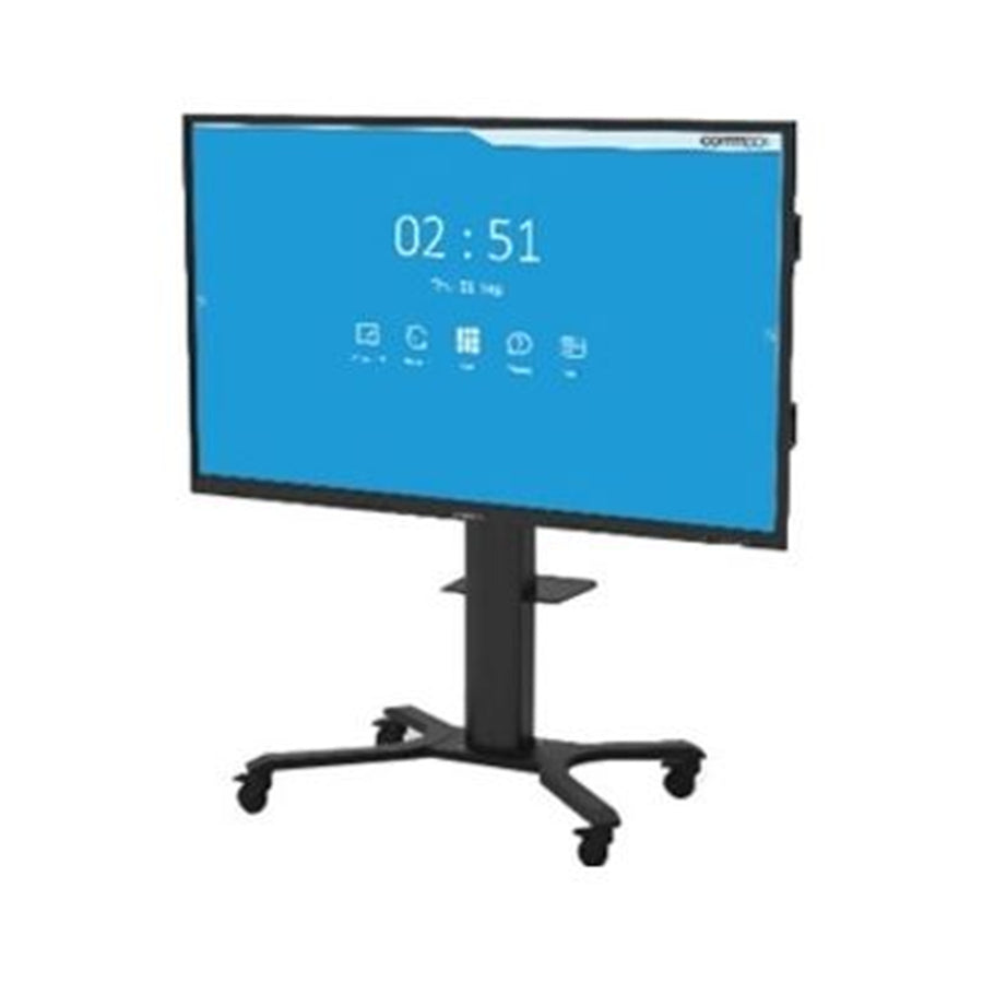 CBMOBC - COMMBOX CADENCE MOTORISED STAND, W/ BUILT-IN REMOTE, & LAPTOP SHELF, FOR 55" TO 86"