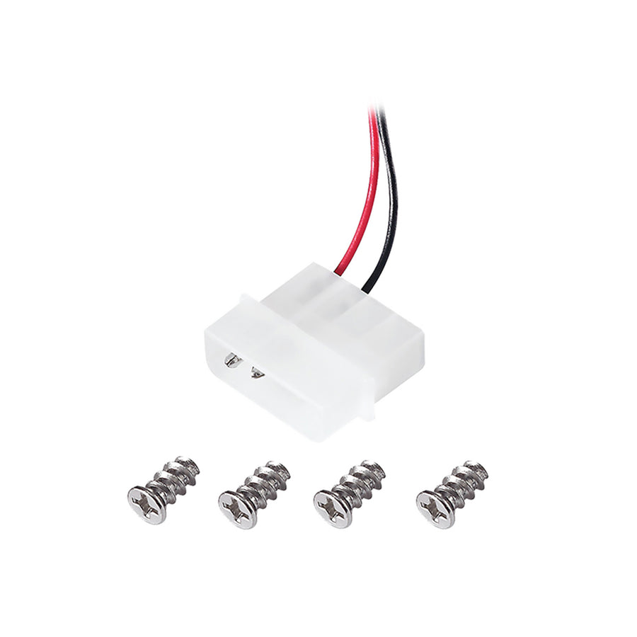 Deepcool 80mm Hydro Bearing Case Fan with 4-pin Molex Connector. Blackcase & black blades
