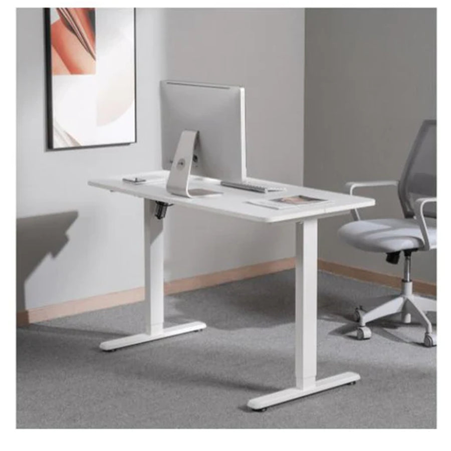 Bracom SINGLE MOTOR SIT-STAND DESK WITH 1200x600mm DESKTOP - White
