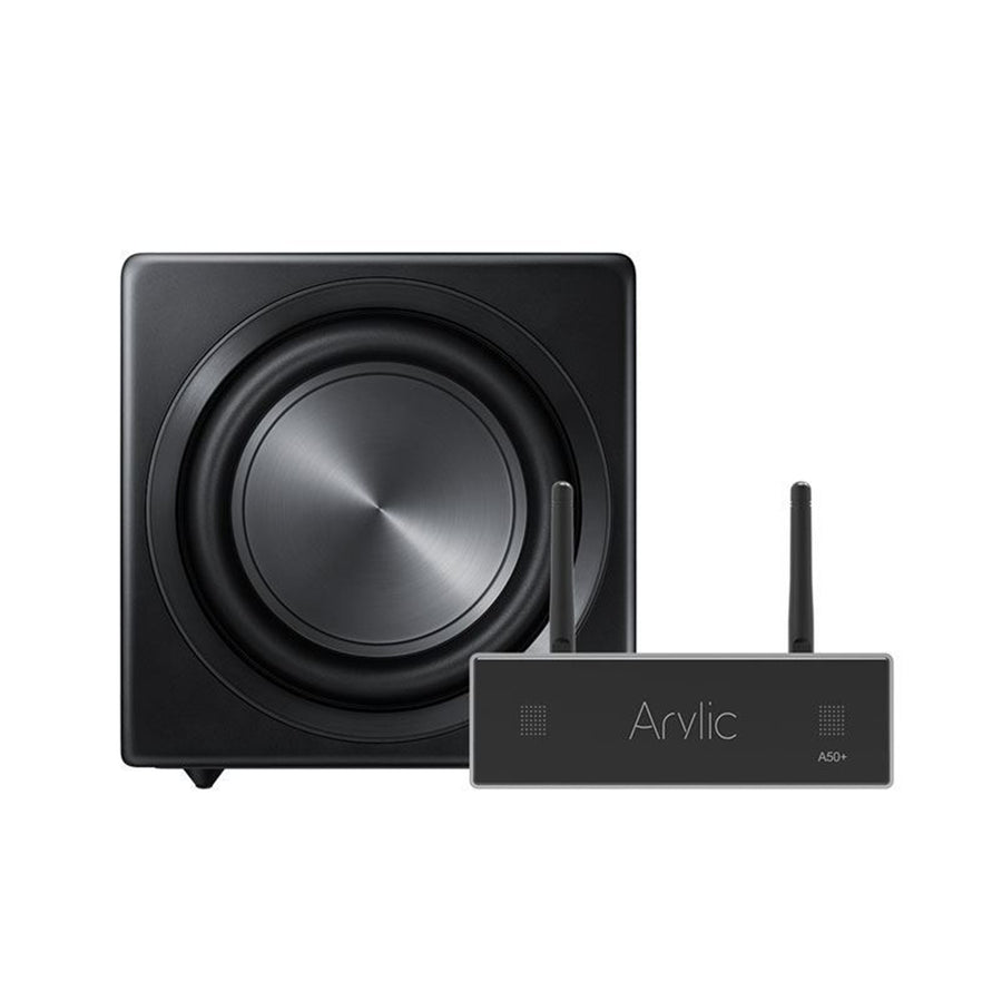 ARYLIC A50PLUS - Amplifier Streamer Supports WiFi & Bluetooth 5.0 AirPlay DLNA UPnP Spotify & Qplay