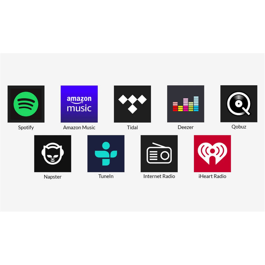 ARYLIC S50PROPLUS - Compact Streamer Supports WiFi & Bluetooth 5.0 AirPlay DLNA UPnP Spotify & Qplay