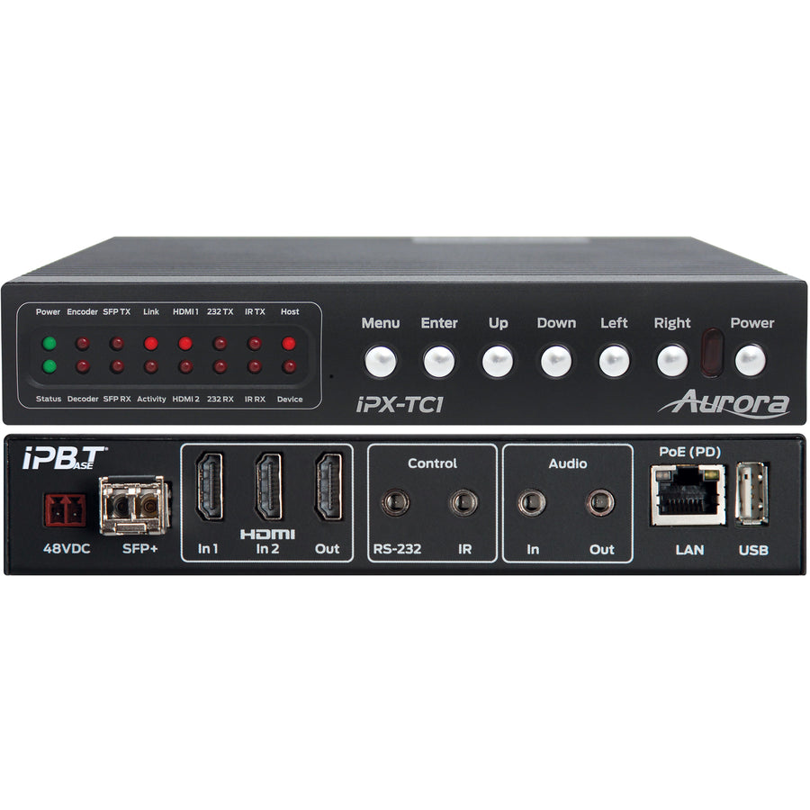 Aurora Multimedia IPX-TC1-C - Aurora 4K Transceiver with IPBase T