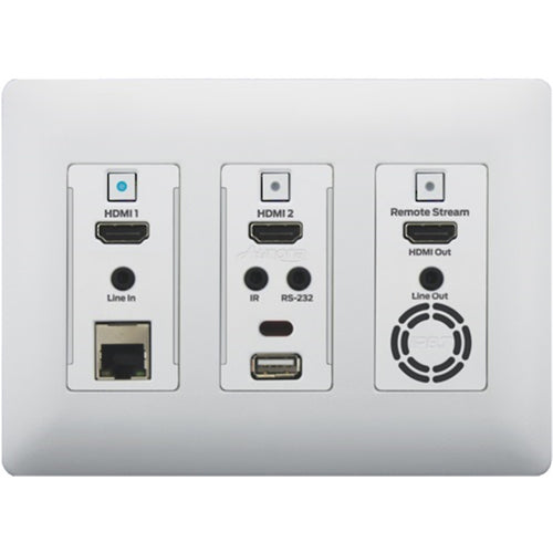 Aurora Multimedia IPX-TCW3-C-W - Aurora 4K Transceiver Wall Plate