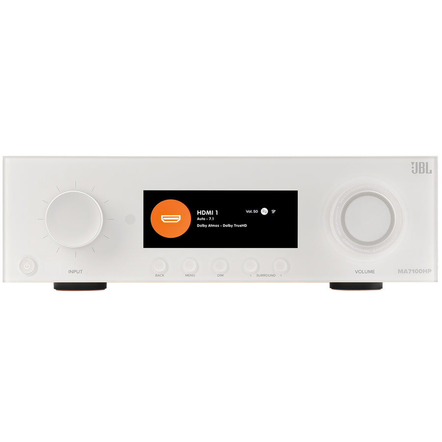 JBL  MA7100HP 7.2 Channel 8K High Performance AV Receiver - White