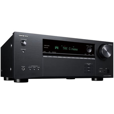 ONKYO TXNR6100B - 7.2 Channel Home Theatre Network AV Receiver Amp. 210 Watts per Channel.1x Phono