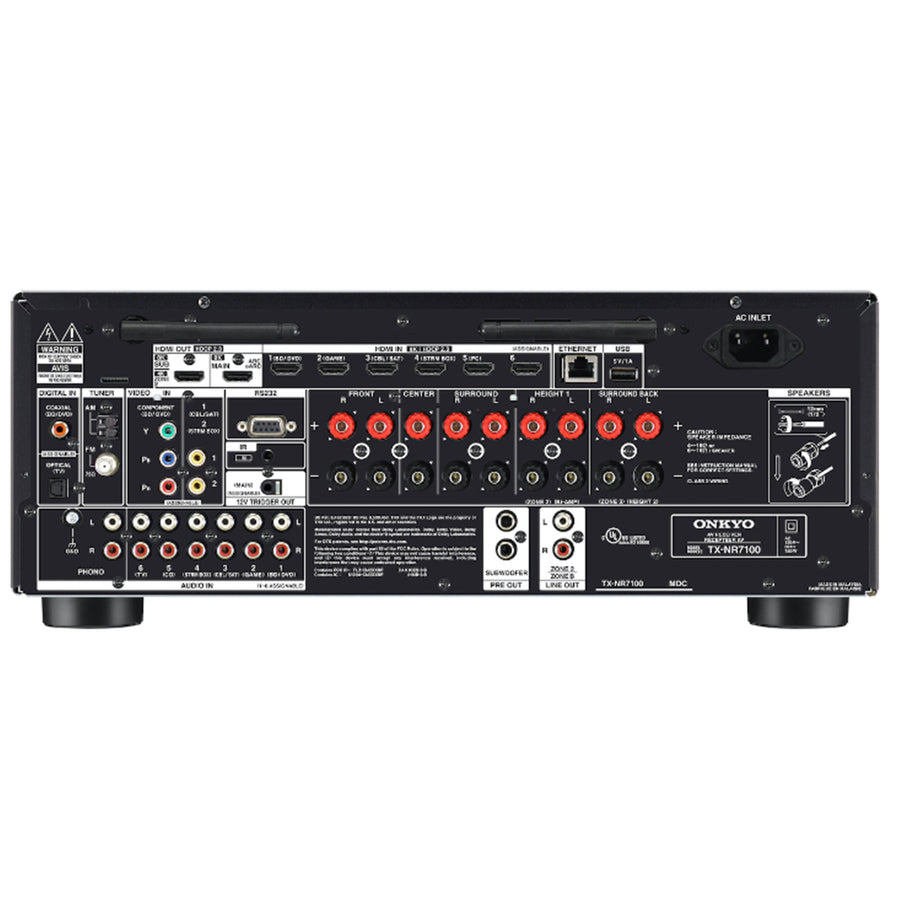 Onkyo  TXNR7100B 9.2 CH Home Theatre Receiver