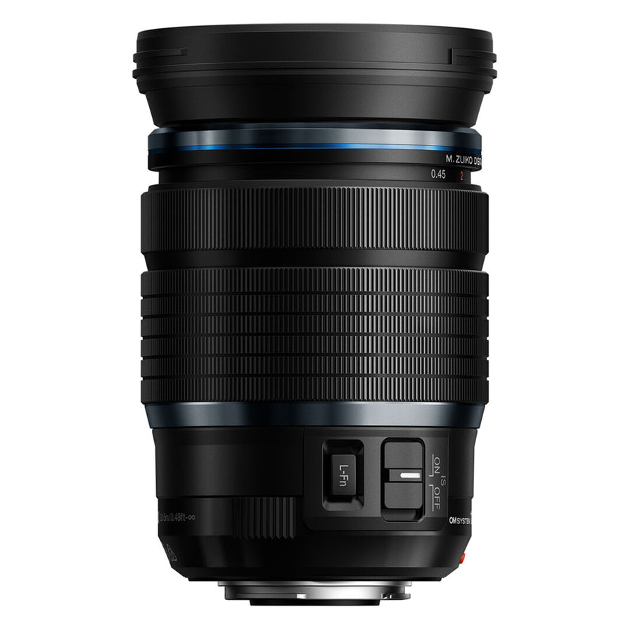 OM SYSTEM 12-100mm f4.0 IS PRO Micro Four Thirds Lens Black