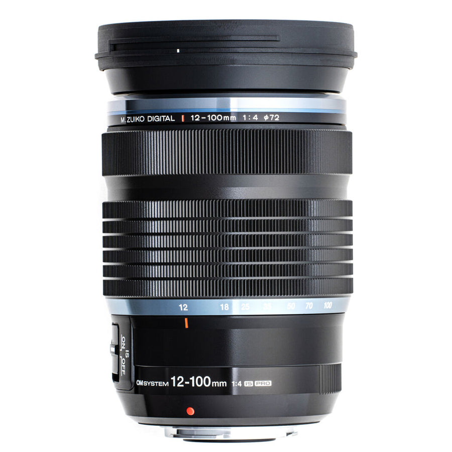 OM SYSTEM 12-100mm f4.0 IS PRO Micro Four Thirds Lens Black
