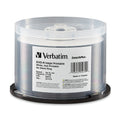 Verbatim DVD-R 4.7GB 16x White Wide Inkjet Printable 50pk on Spindle — image 1