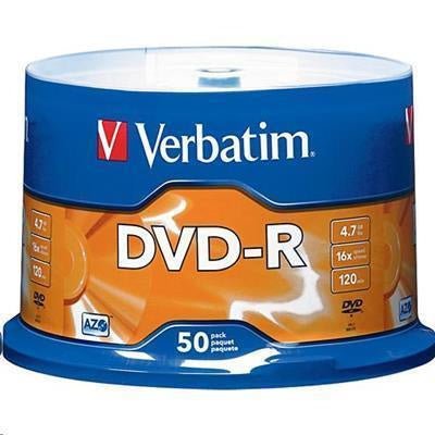 Verbatim  95137 16X DVD-R - 50 Pack