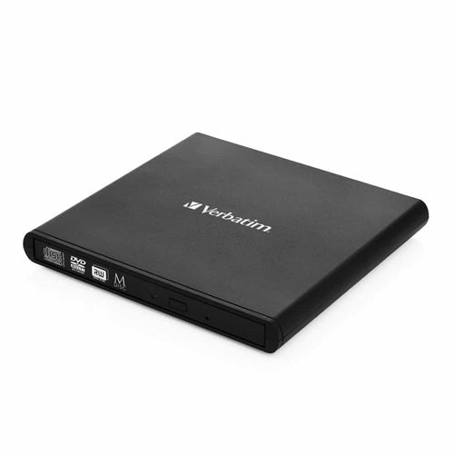 Verbatim  98938 USB 2.0 External Slimline Mobile CD/DVD Writer - Black