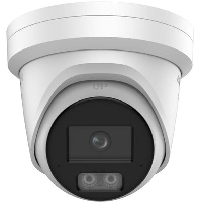 HIKVISION COLORVU3.0 2CD2347G3-LI2UY 4MP AUDIO TURRET, 2 .8MM, IR30M MIC, BLACK