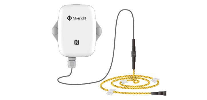 Milesight IoT EM300-ZLD-868M - Milesight LoRaWAN EU868/IN865 EM300 Zone Leakage Detection IoT Sensor