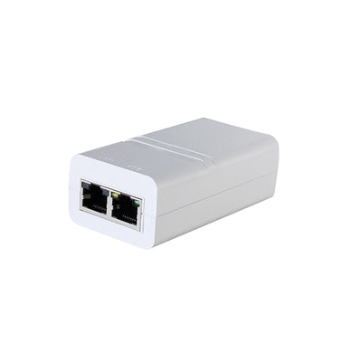 Procet PoE Systems EN30GT-10 - Procet 52V DC 30 Watt 10 Gigabit 802.3af/at PoE+ Weißer Power over Ethernet Injektor