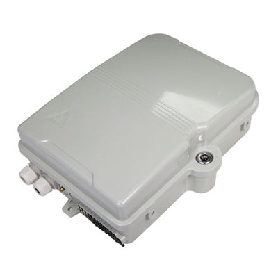 DYNAMIX FWEIP24 - Lockable Indoor/Outdoor Fibre Termination Box 24x Position SC Simplex/LC Duplex IP65