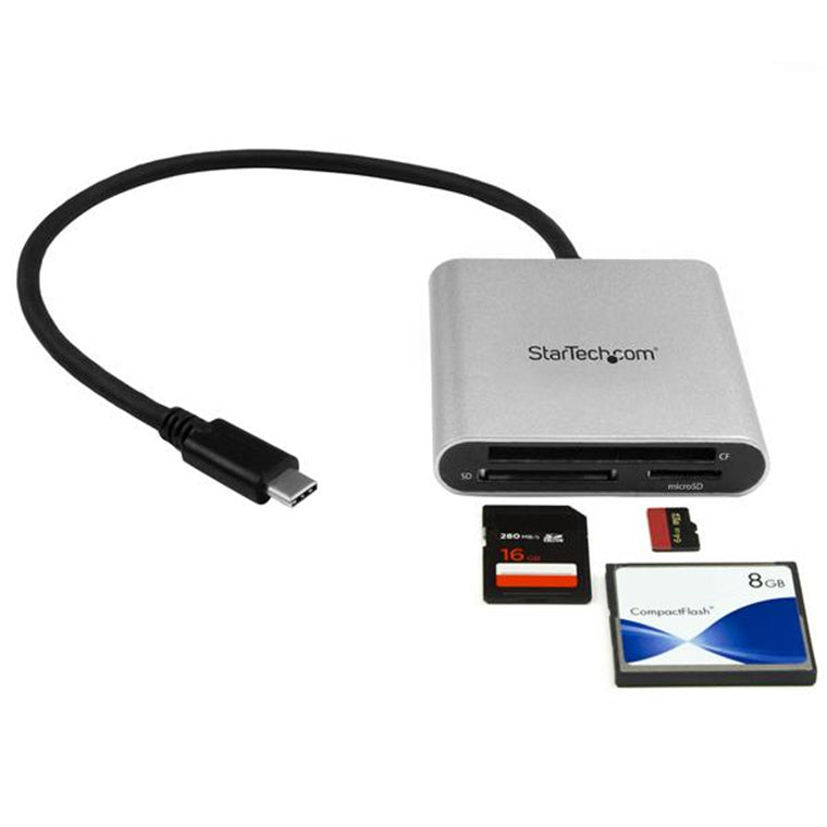 StarTech.com FCREADU3C USB 3.0 FLASH MULTI-CARD READER - USB-C CompactFlash
