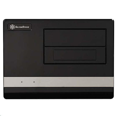 SST-SG02B-F-USB3.0 - SilverStone SG02B-F Sugo mATX Black Cube SFF Case 23L