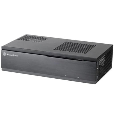 SST-ML06B - SilverStone ML06B Milo mITX Black HTPC Case
