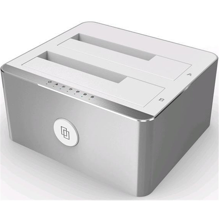 Unitek Y-3027 - USB 3.1 GenII USB-C to SATA 6G Docking Station w/ offline function w/ 12V 2A