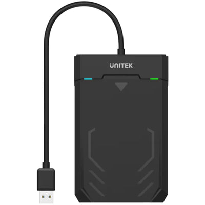 Unitek Y-3036 - USB 3.1 SATA Festplattengehäuse. Unterstützt 2,5'' SATA Festplatten. Unterstützt SATA 6G/3G/1.5G
