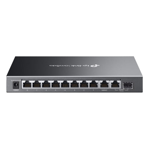 Omada ES210GMP - ES210GMP 10-Port Gigabit Easy Managed Switch with 8-Port PoE+