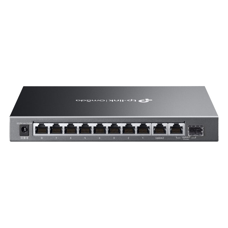ES210GMP - Omada ES210GMP 10-Port Gigabit Easy Managed Switch with 8-Port PoE+