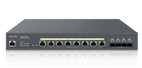 EWS2910FP-FIT - EnGenius Fit 110W Gigabit PoE+ 8 Port Switch