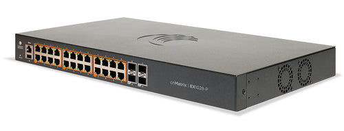 EX1028-P - Cambium Networks EX1028-P - Cambium cnMatrix EX1028-P Intelligent Ethernet PoE+ Switch with 24x 1GE PoE+ & 4x SFP Ports