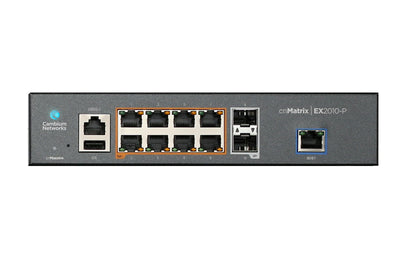Cambium Networks EX2010-P - Cambium cnMatrix EX2010-P 10-Port Gigabit Ethernet PoE Switch