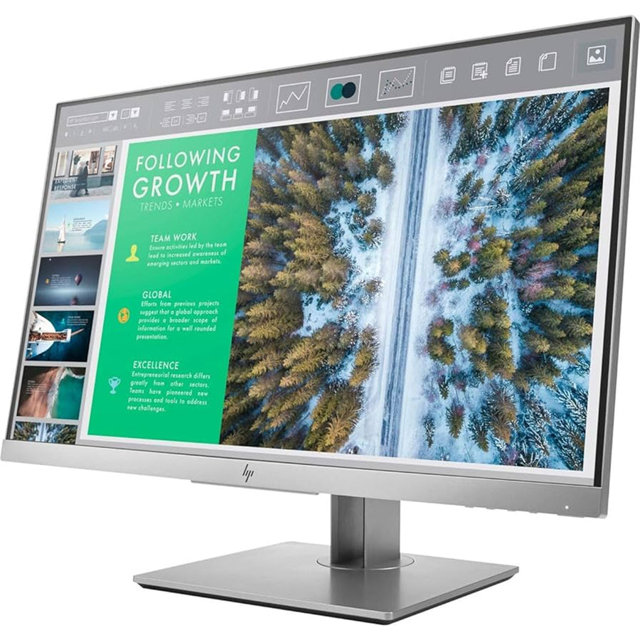 HP EliteDisplay E243M 23.8" FHD Monitor (A-Grade Refurbished) DisplayPort - HDMI - VGA - Supplied with HDMI & Power Cable - 18-Month Warranty - Certified Refurbished