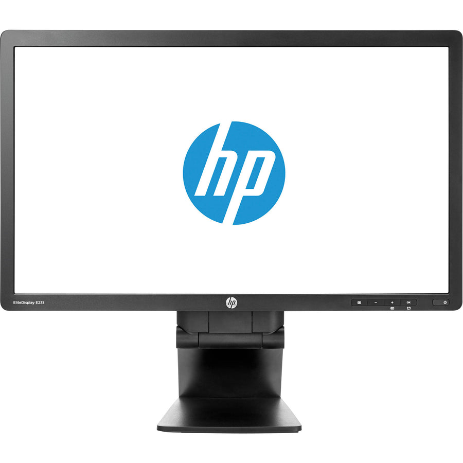 HP EliteDisplay E231 23" FHD Monitor (A-Grade Refurbished) 1920x1080 - IPS - DisplayPort - DVI - VGA - 18-Month Warranty - Certified Refurbished
