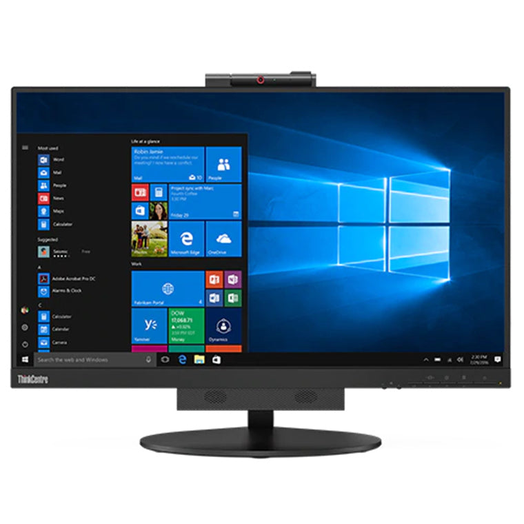 Lenovo Tiny-in-one TIO24 Gen 4 24" FHD Monitor (A-Grade Refurbished) Camera - 18-Month Warranty - Certified Refurbished