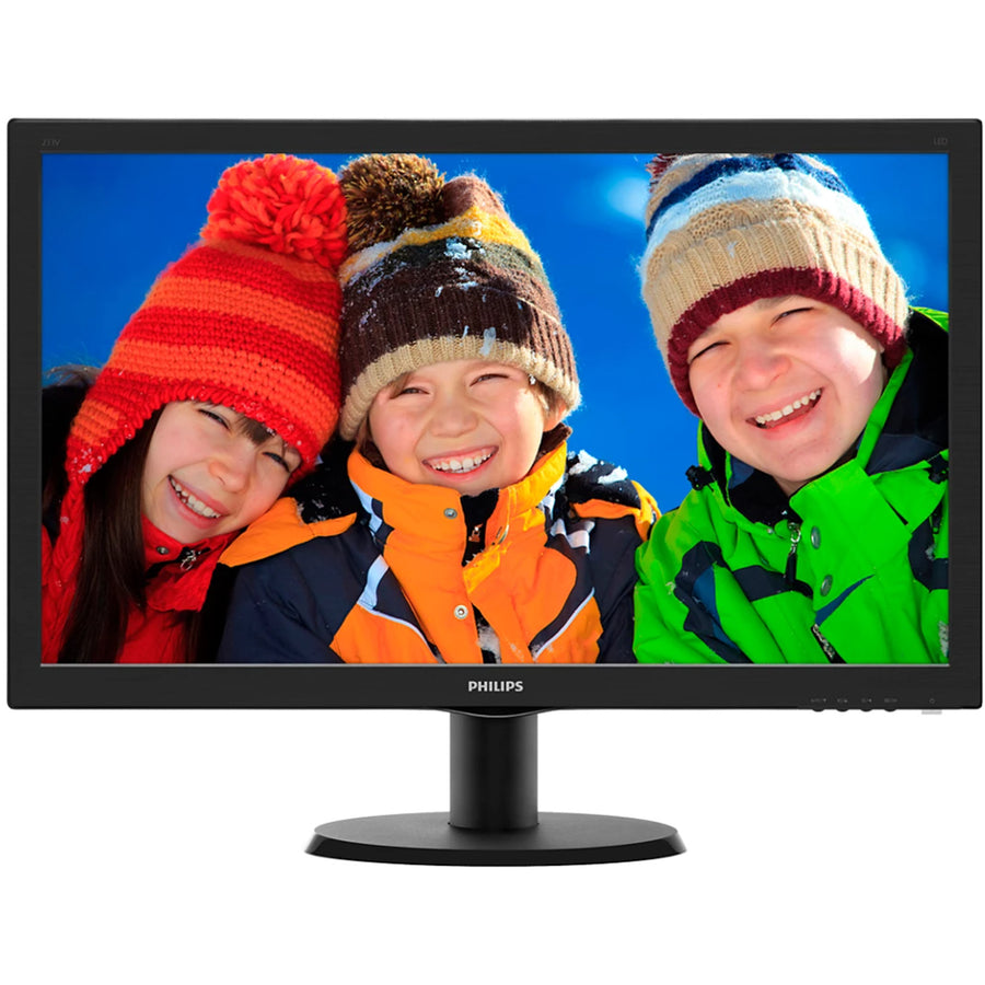 Philips Brilliance 233V 23" FHD Monitor (A-Grade Refurbished) OEM STAND - 1920x1080 - LED - DVI - VGA - 18-Month Warranty - Certified Refurbished