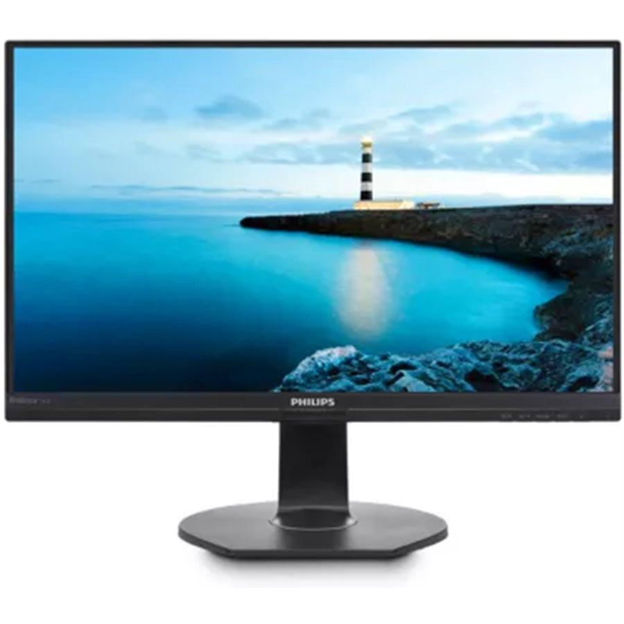 Philips 241B7QU 24" FHD Monitor (A-Grade Refurbished) 1920x1080 - DisplayPort - HDMI - VGA - 18-Month Warranty - Certified Refurbished