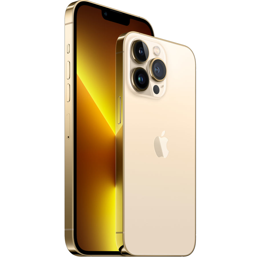 Apple iPhone 13 Pro Max 128GB - Gold - (A-Grade Refurbished) with Cable - 18-Month Warranty - Certified Refurbished