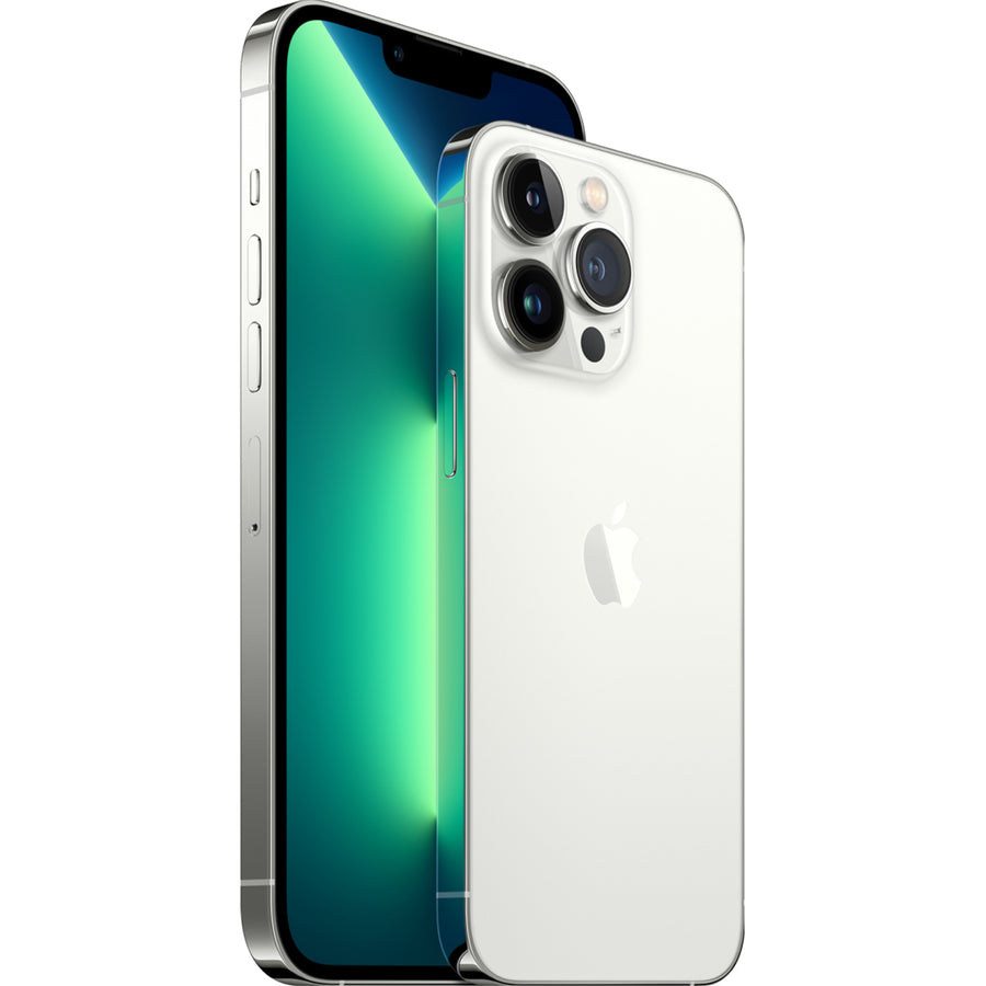 Apple iPhone 13 Pro Max 256GB - Silver - (A-Grade Refurbished) with Cable - 18-Month Warranty - Certified Refurbished