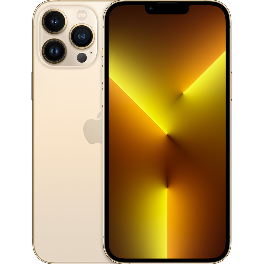 Apple iPhone 13 Pro Max 256GB - Gold - (A-Grade Refurbished) with Cable - 18-Month Warranty - Certified Refurbished