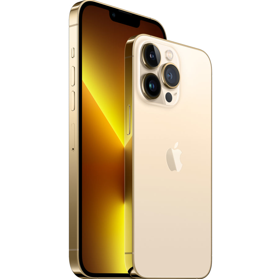 Apple iPhone 13 Pro Max 256GB - Gold - (A-Grade Refurbished) with Cable - 18-Month Warranty - Certified Refurbished