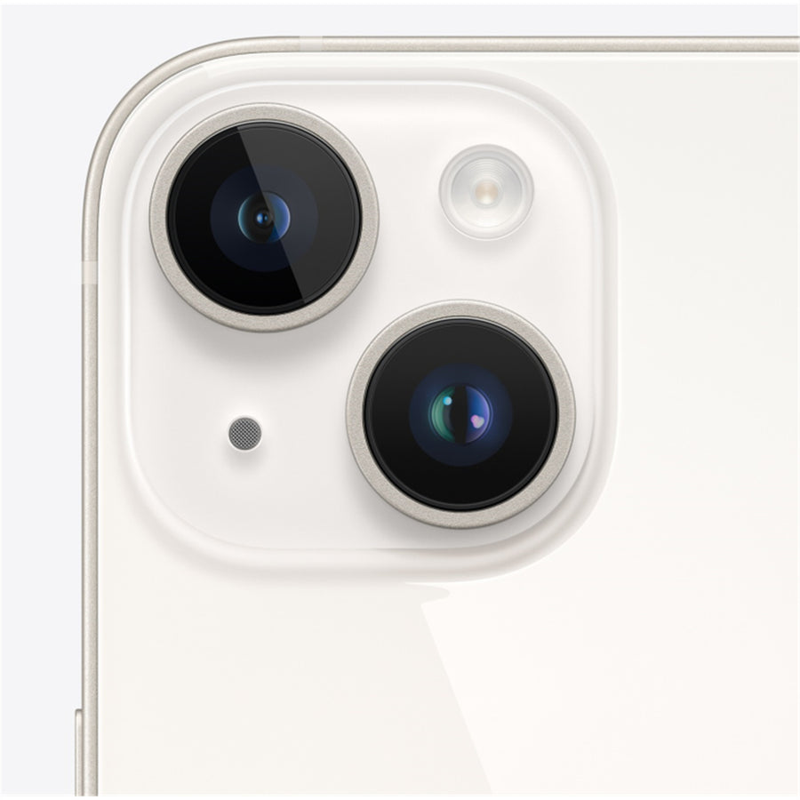Apple iPhone 14 128GB - Starlight - (A-Grade Refurbished) with Cable - 18-Month Warranty - Certified Refurbished