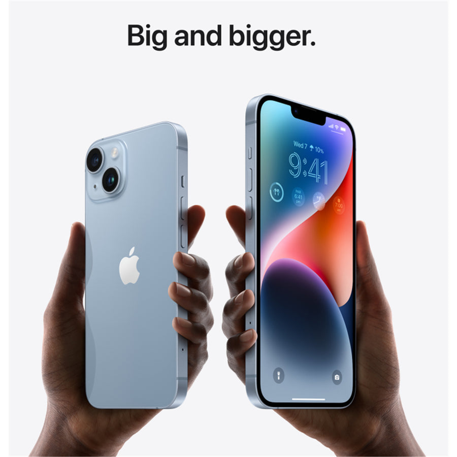 Apple iPhone 14 128GB - Starlight - (A-Grade Refurbished) with Cable - 18-Month Warranty - Certified Refurbished