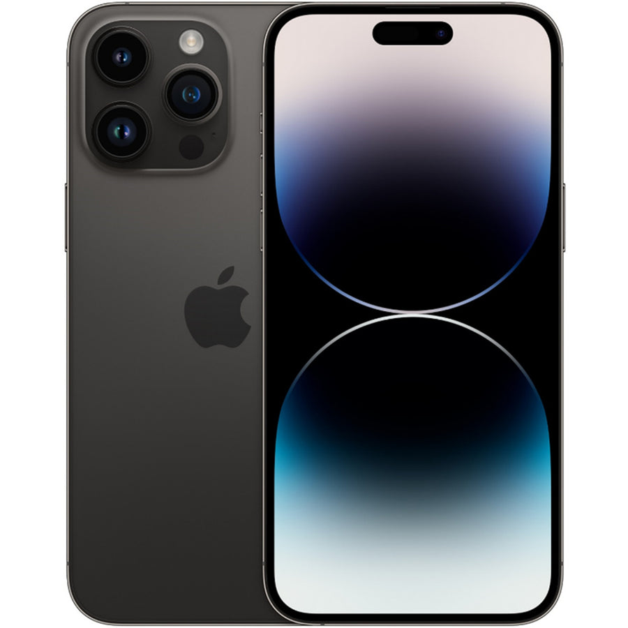 Apple iPhone 14 Pro Max 128GB - Space Black - (A-Grade Refurbished) with Cable - 18-Month Warranty - Certified Refurbished
