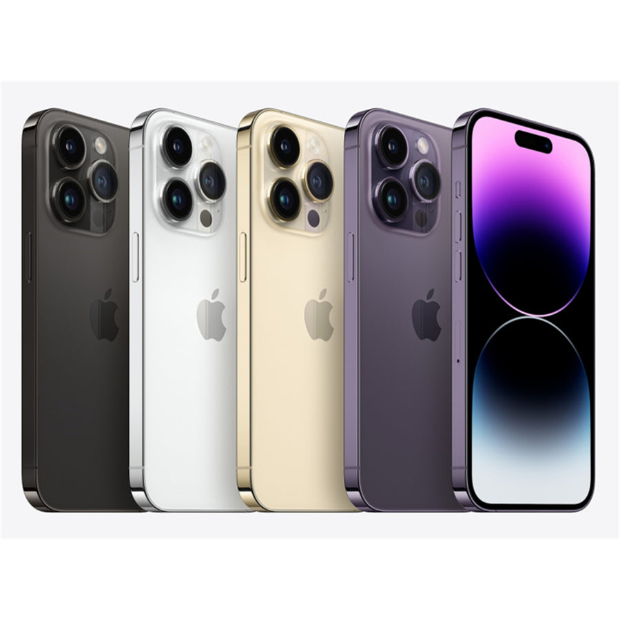 Apple iPhone 14 Pro Max 128GB - Deep Purple - (A-Grade Refurbished) with Cable - 18-Month Warranty - Certified Refurbished
