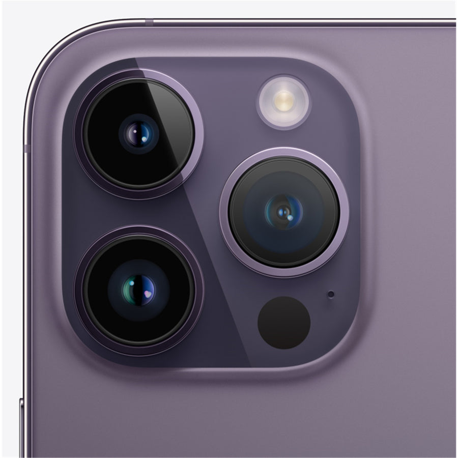 Apple iPhone 14 Pro Max 256GB - Deep Purple - (A-Grade Refurbished) with Cable - 18-Month Warranty - Certified Refurbished